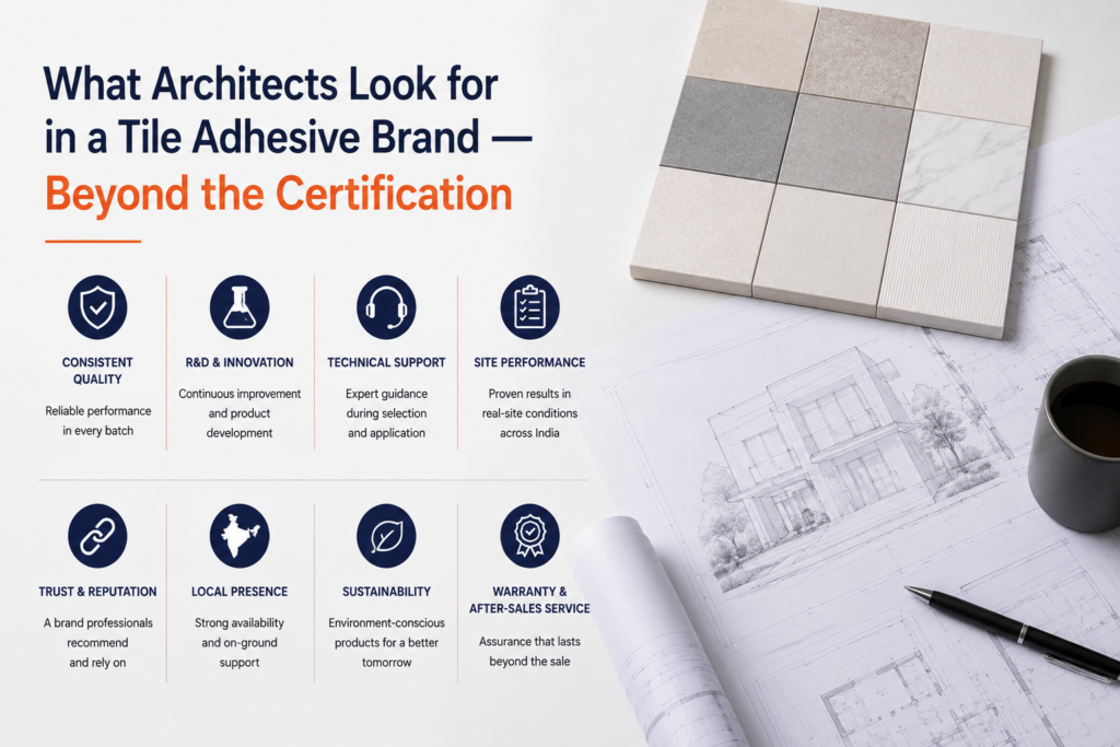 What Architects Look for in a Tile Adhesive Brand
