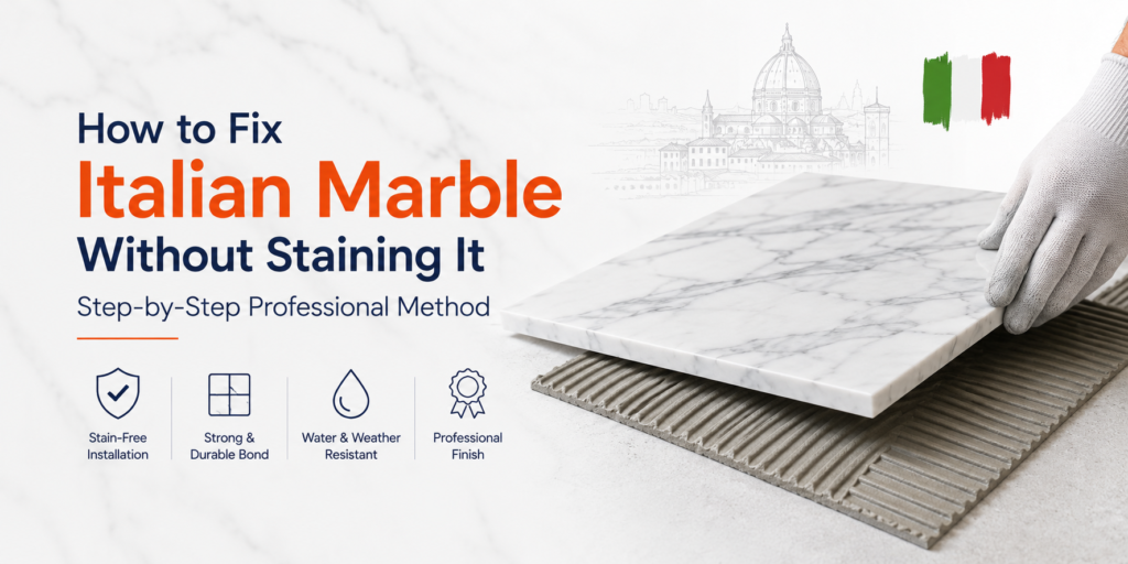 How to Fix Italian Marble