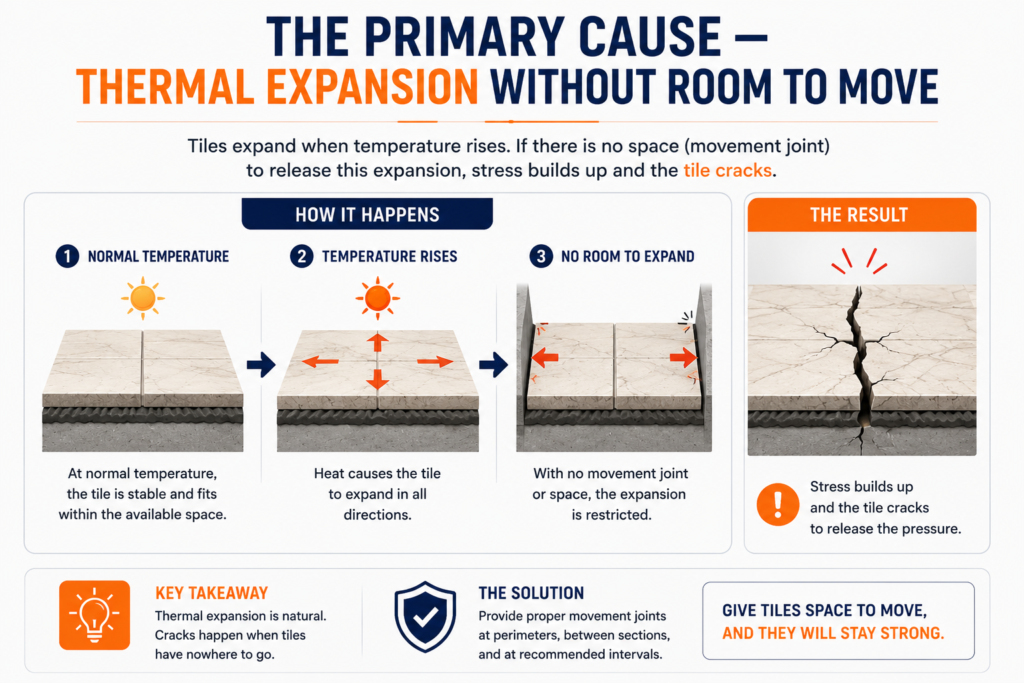 The Primary Cause ā Thermal Expansion Without Room to Move