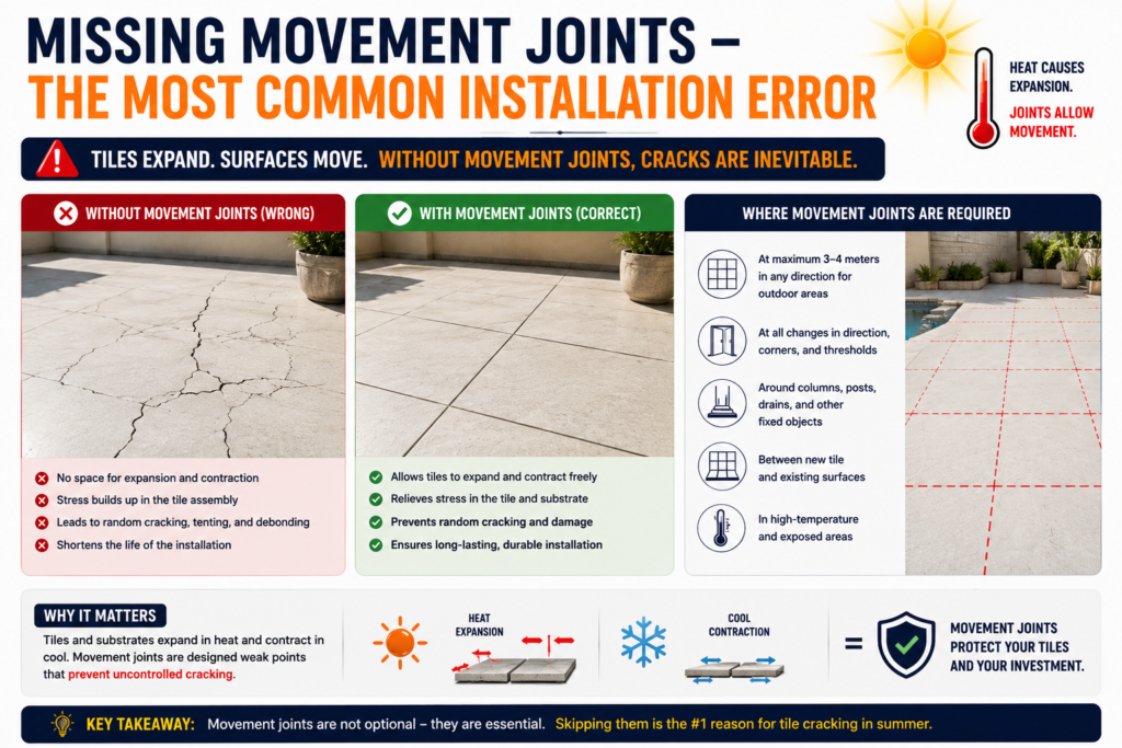 Missing Movement Joints ā The Most Common Installation Error