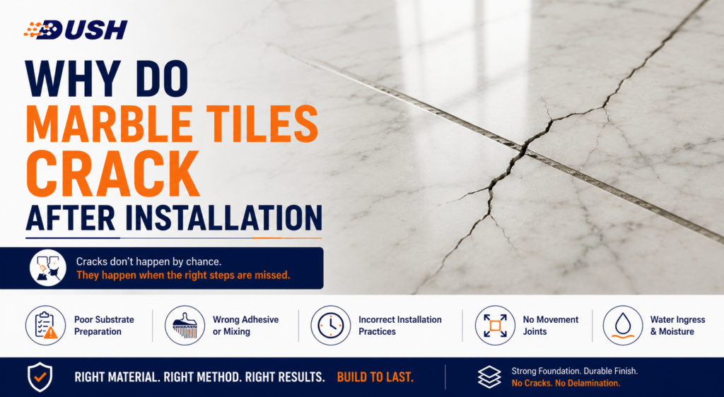 Why Do Marble Tiles Crack After Installation