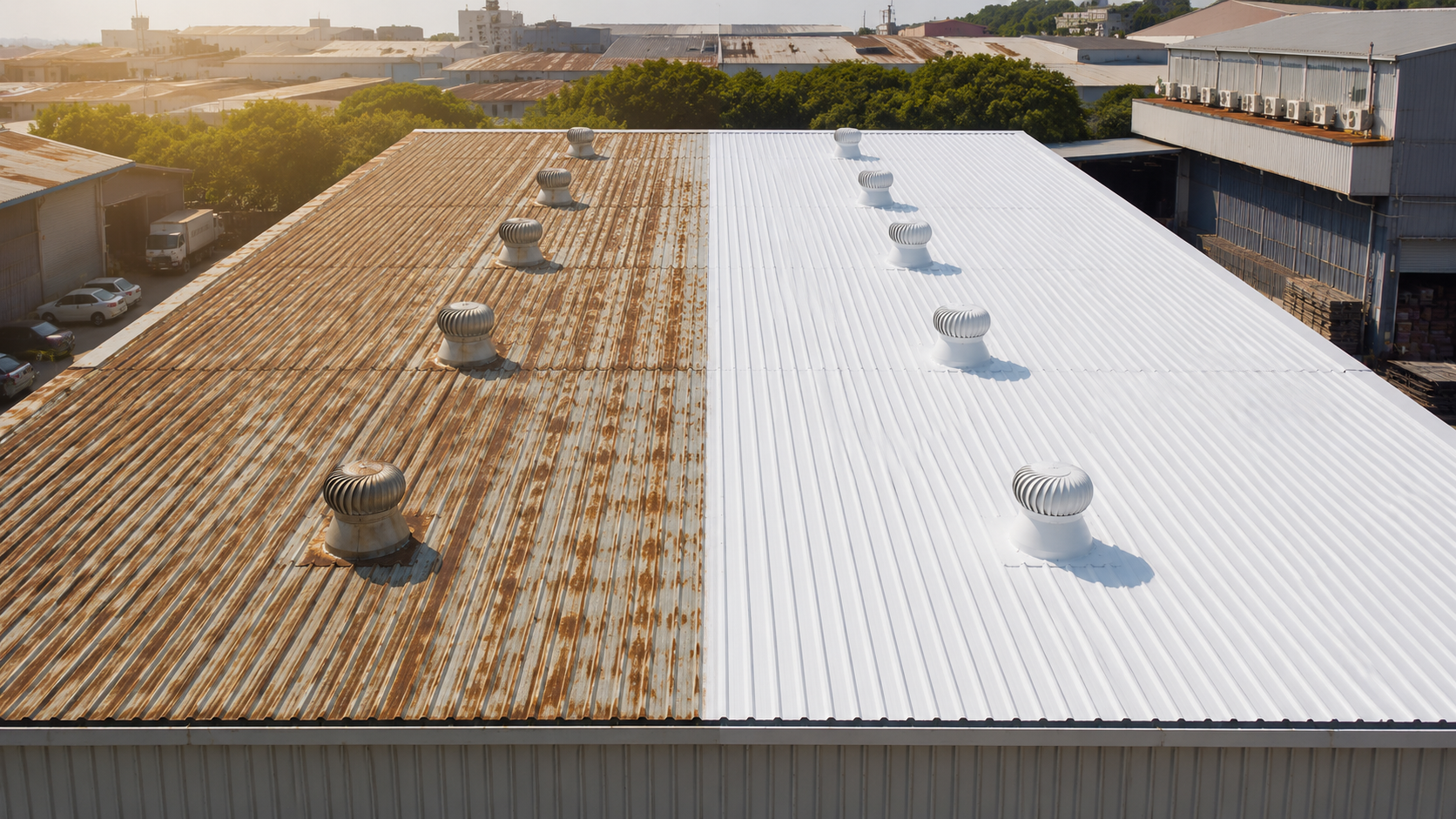 Heat Lock Roofing System
