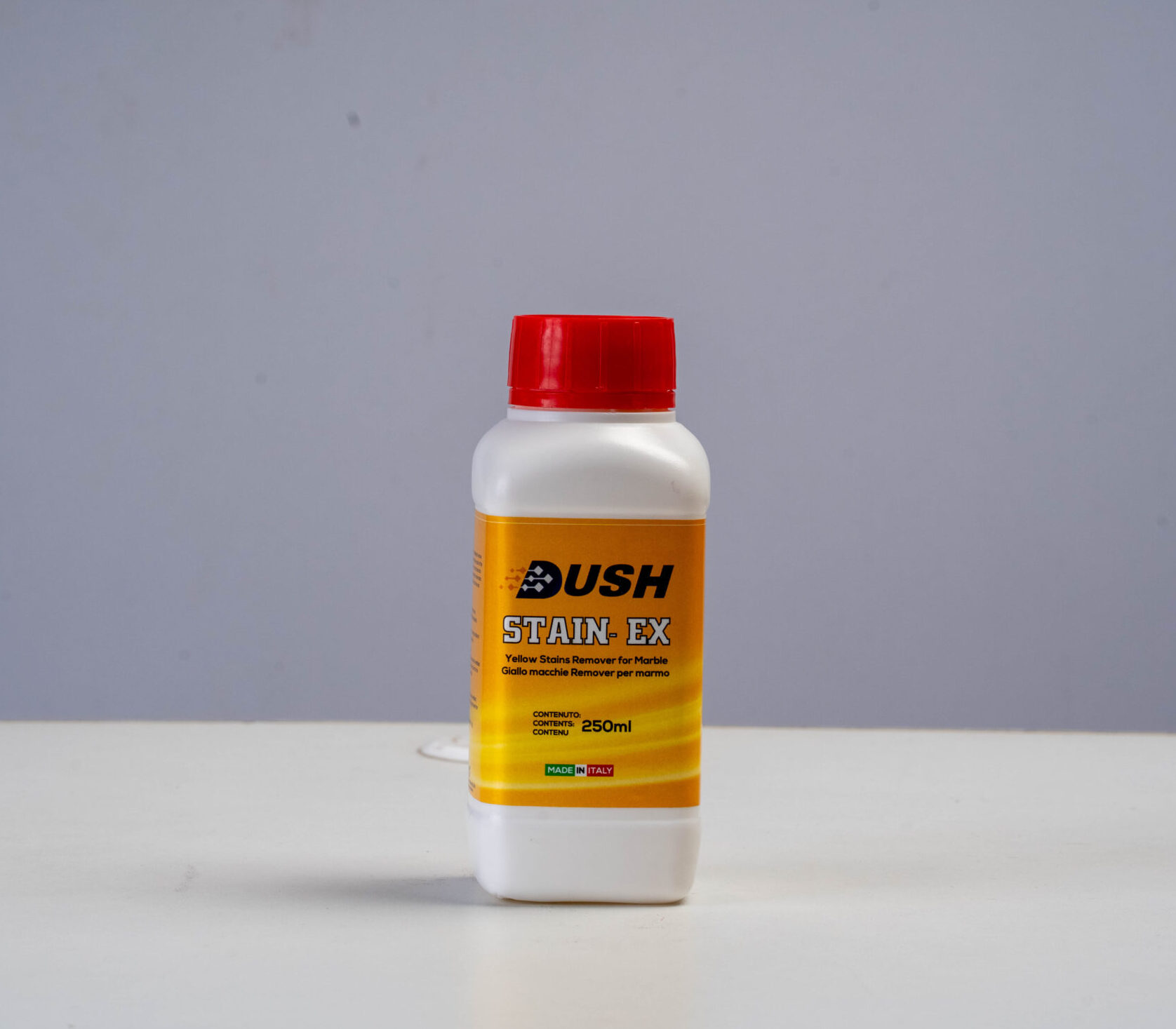 Dush Stain-Ex yellow stain remover — reverses Italian marble turning yellow India
