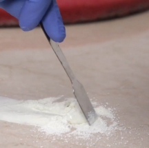 Step 1: Complete Prior Polishing Stages — DUSH YELLOW POWDER