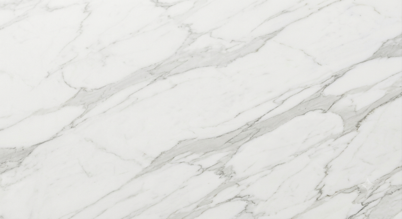 Close-up of marble surface before stain treatment showing yellow discoloration