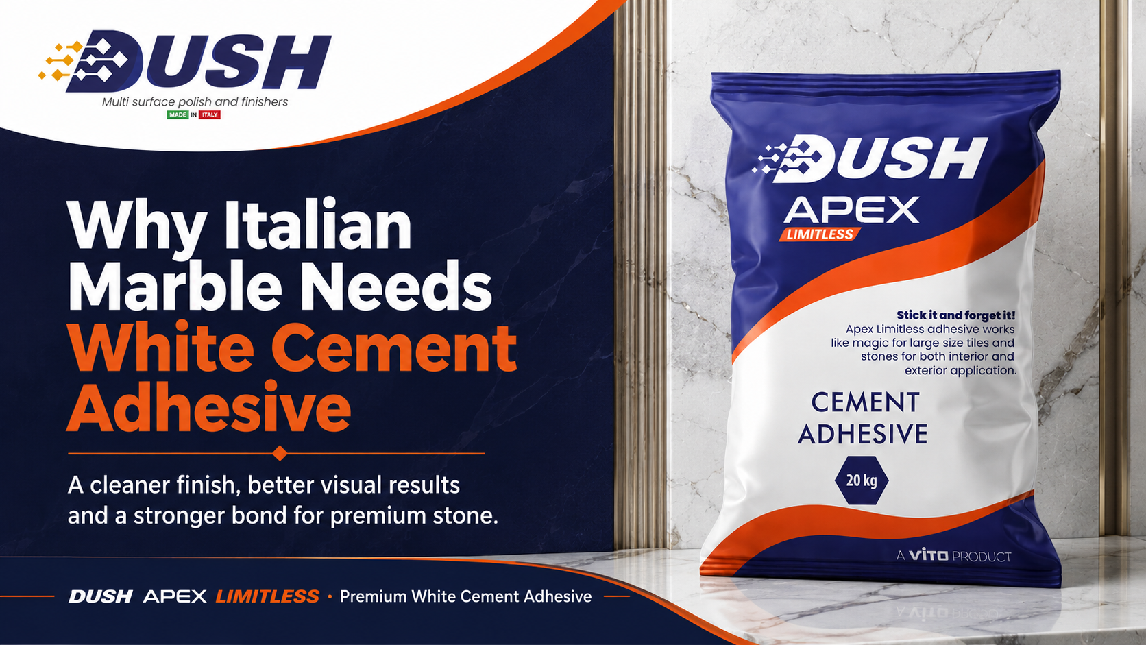 DUSH APEX LIMITLESS premium adhesive for architects contractors dealers and homeowners in India