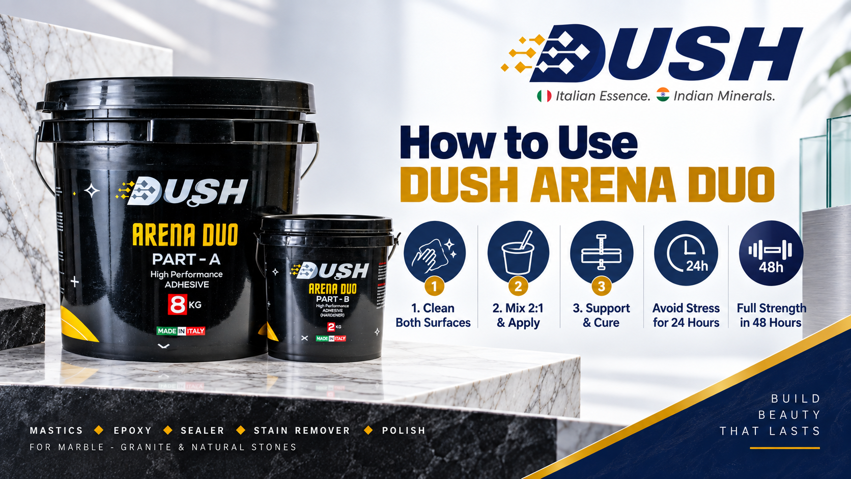 DUSH Arena Duo PU adhesive product image 5