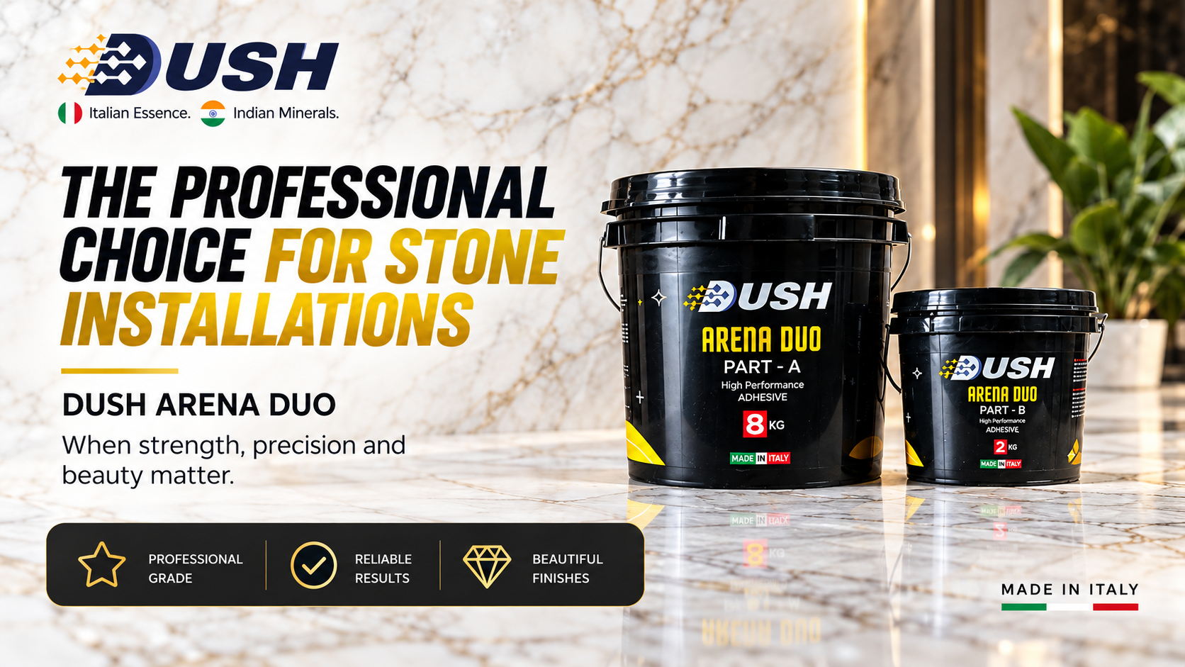 DUSH Arena Duo premium PU adhesive product image