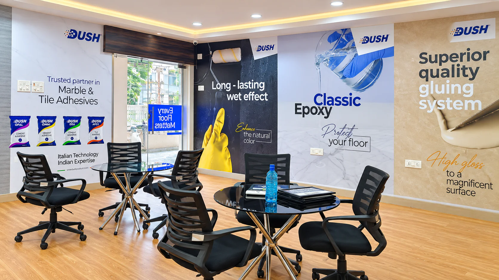 DUSH showroom in Hyderabad